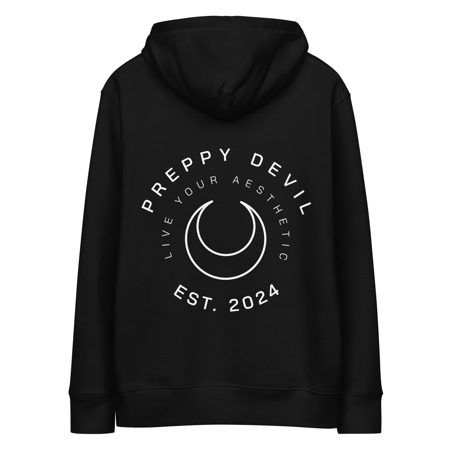 Preppy Devil "Live Your Aesthetic" Hoodie eco hoodie
