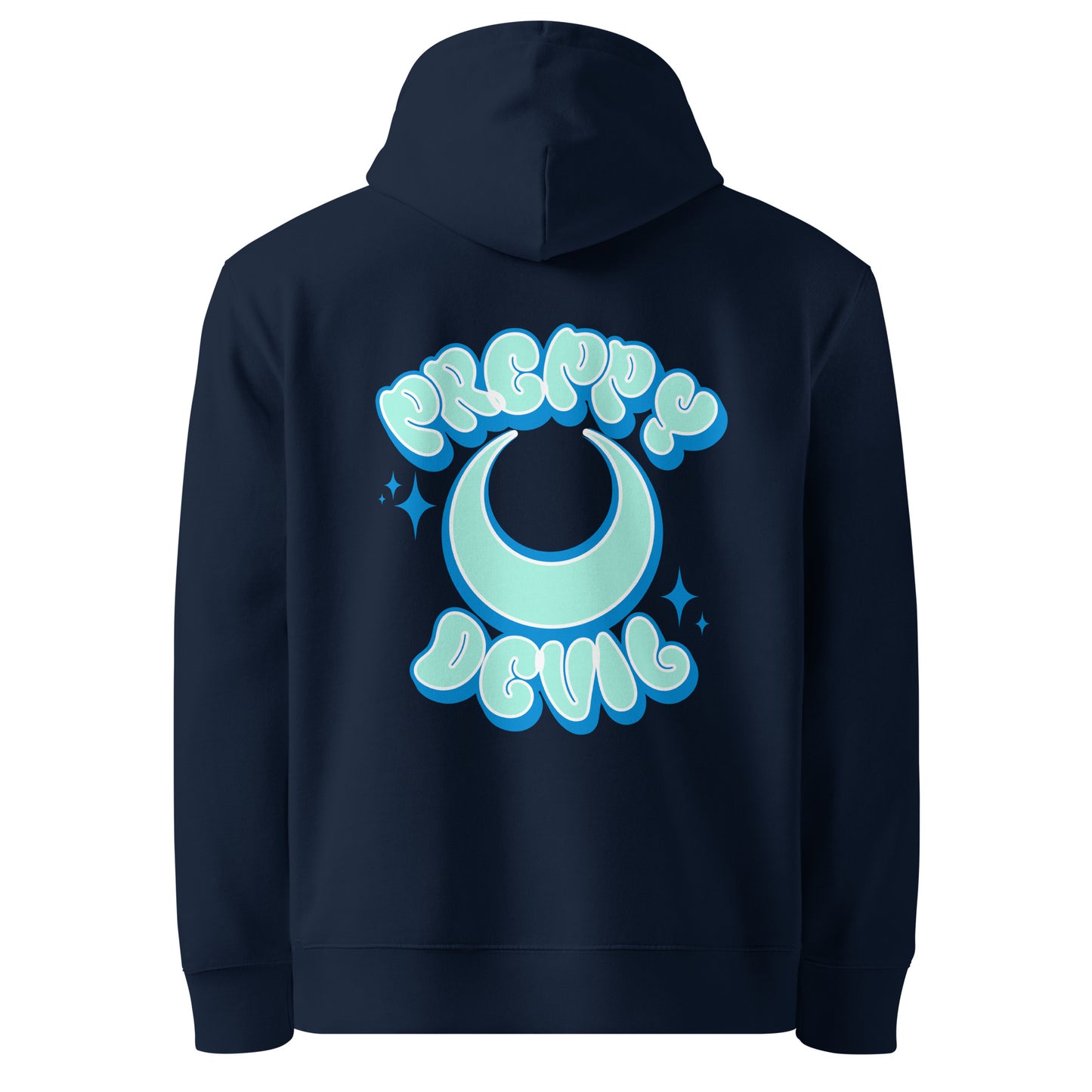 Preppy Devil "Bubble Horns" eco hoodie