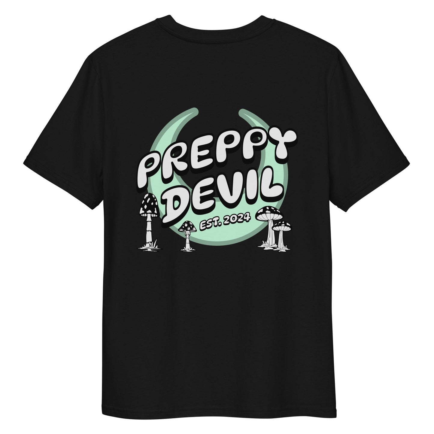 Preppy Devil "Comic Shrooms" organic cotton t-shirt