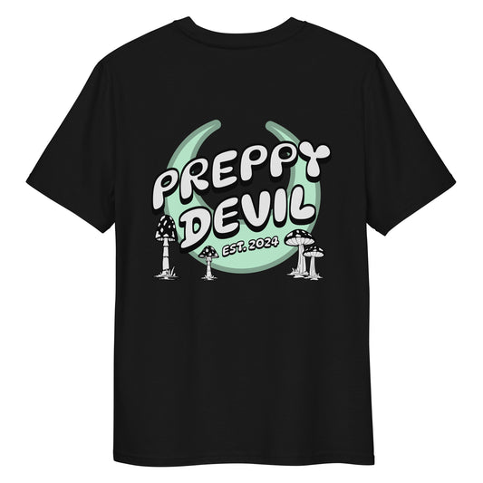 Preppy Devil "Comic Shrooms" organic cotton t-shirt