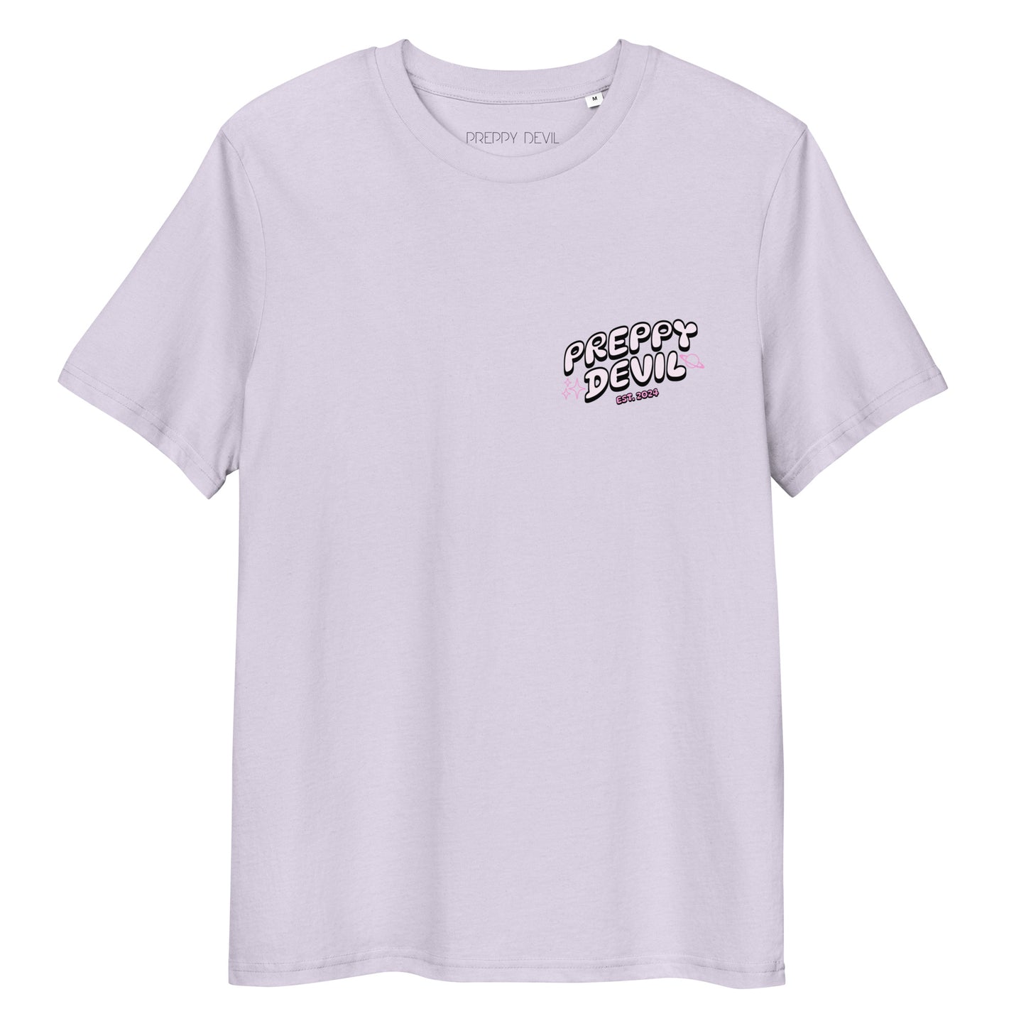 Preppy Devil "Cosmic Emojis" organic cotton t-shirt